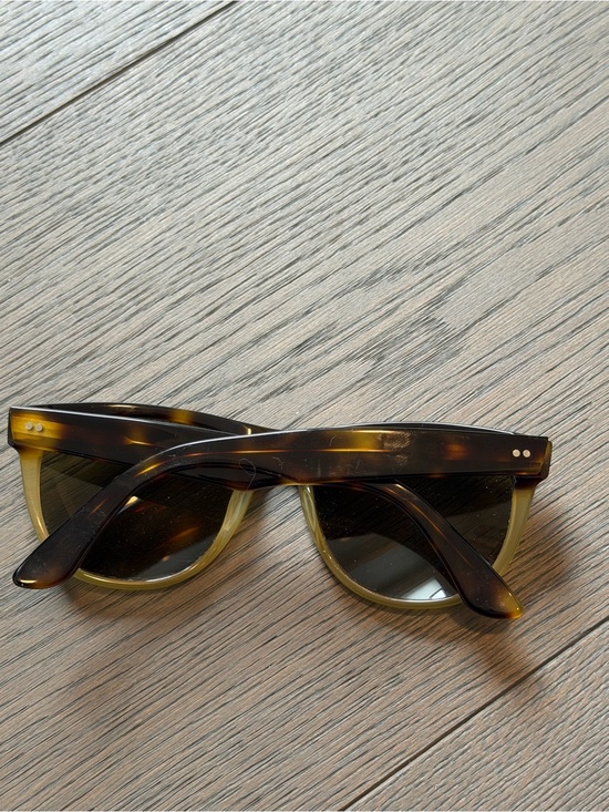 See Tortoiseshell Cat-Eye Sunglasses - Olive Brown Lenses main image 3